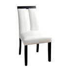 Set da pranzo 9 pezzi in legno nero Blanton Modern ad altezza bancone di Furniture of America