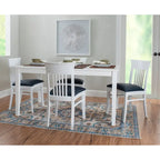 Linon White Wyeth Sedia (Set di 2)
