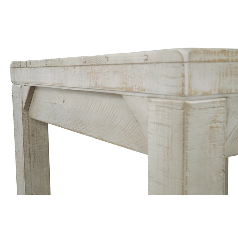 Tavolino rettangolare casual Fregine Whitewash