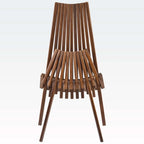 Elegante sedia pieghevole in legno