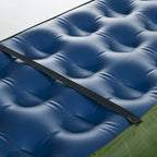 Outsunny Brandina da Campeggio, Set Letto Pieghevole da Esterno con Materasso, Sacco a Pelo, Cuscino e Borsa per il Trasporto, Comoda e Portatile