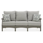 Signature Design by Ashley Visola Gray Pacchetto da esterno 3 pezzi - 80L x 33P x 37A