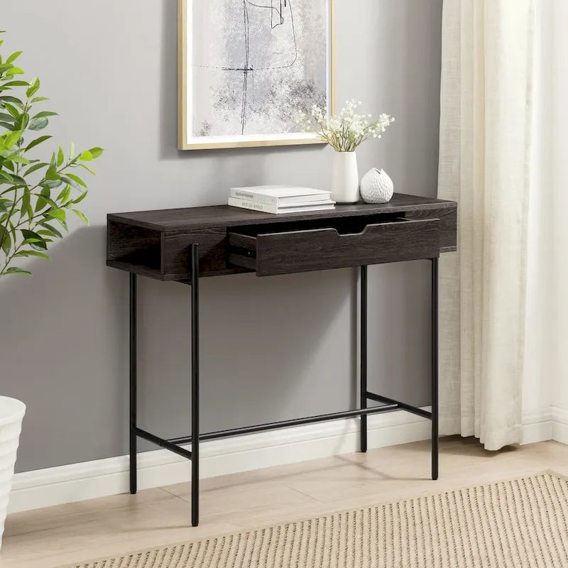 Tavolo da ingresso moderno a 1 cassetto Middlebrook Designs