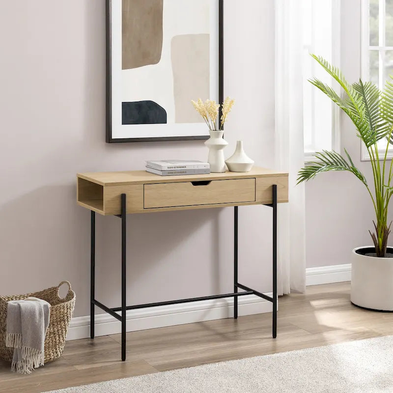 Tavolo da ingresso moderno a 1 cassetto Middlebrook Designs