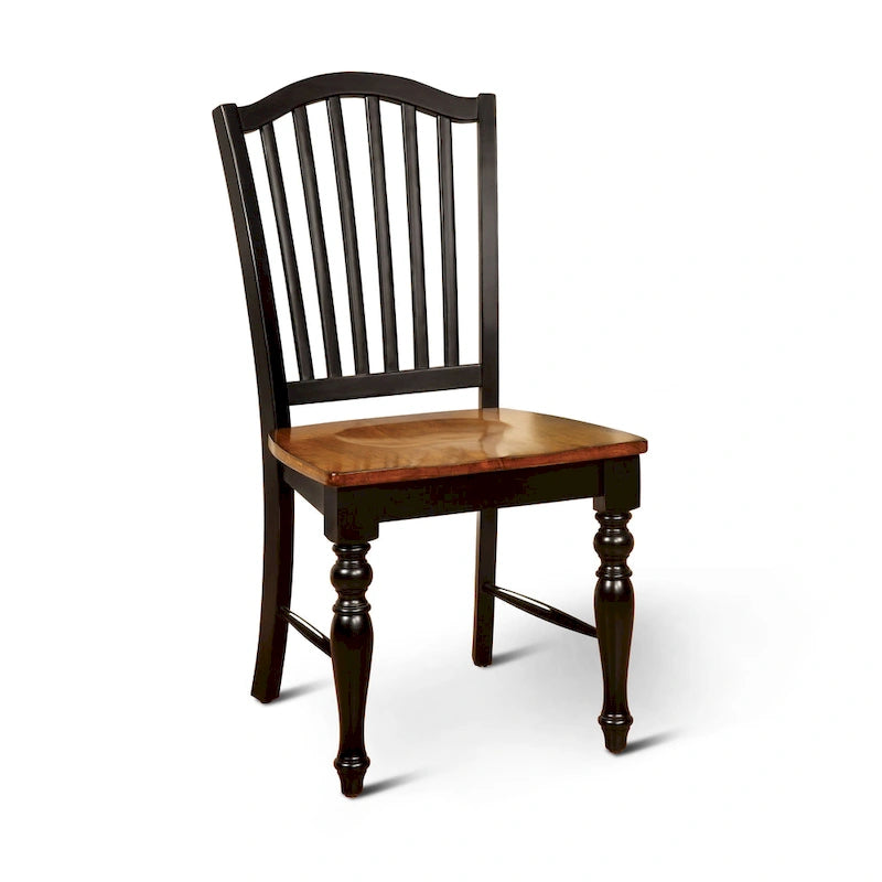 Set da pranzo Glen Oak bicolore a 9 pezzi in legno di The Gray Barn