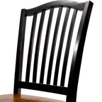 Set da pranzo Glen Oak bicolore a 9 pezzi in legno di The Gray Barn