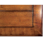 Set da pranzo Glen Oak bicolore a 9 pezzi in legno di The Gray Barn
