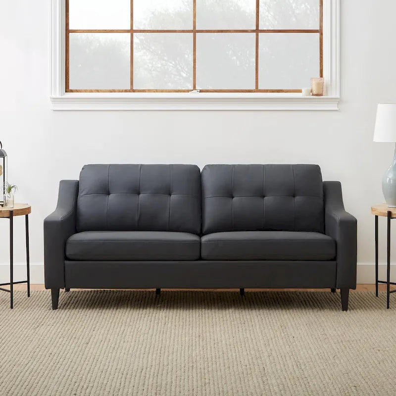 Divano con braccioli curvati Brookside Ellen 75