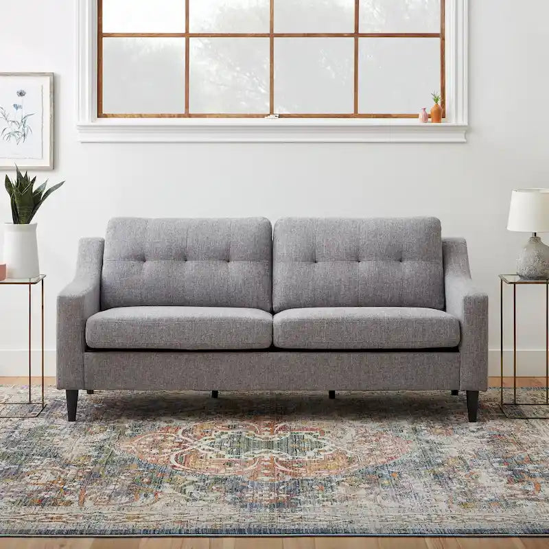Divano con braccioli curvati Brookside Ellen 75