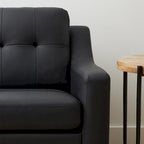 Divano con braccioli curvati Brookside Ellen 75