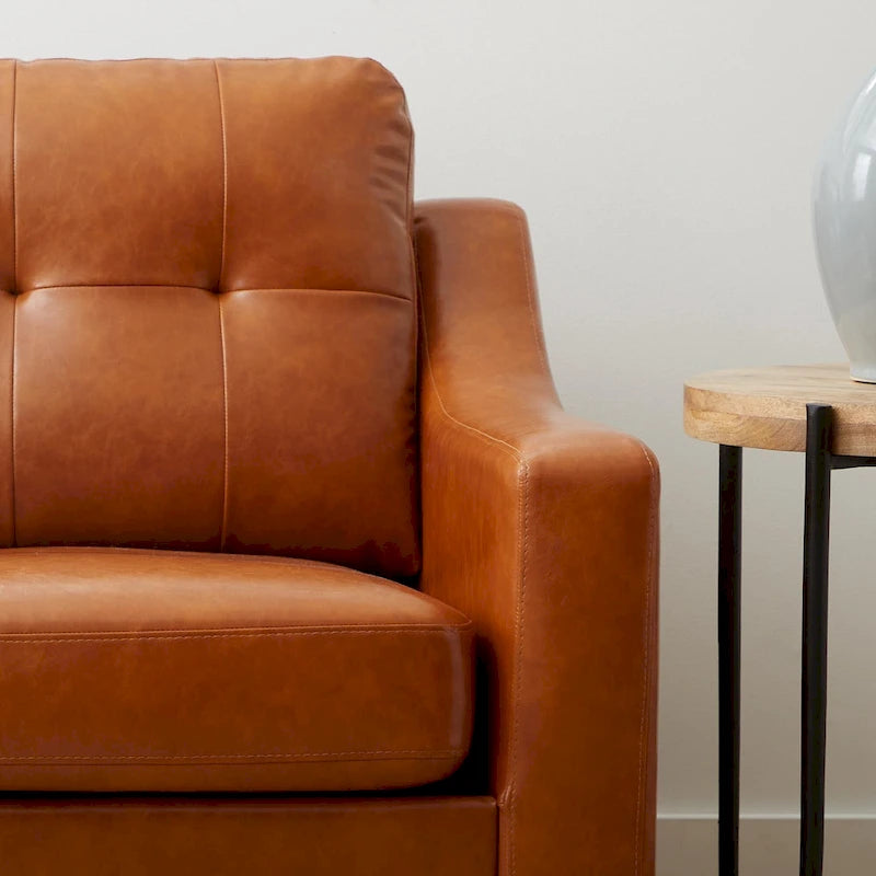 Divano con braccioli curvati Brookside Ellen 75