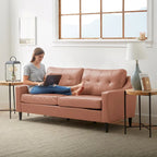 Divano con braccioli curvati Brookside Ellen 75