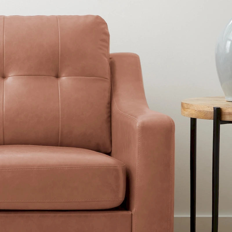 Divano con braccioli curvati Brookside Ellen 75