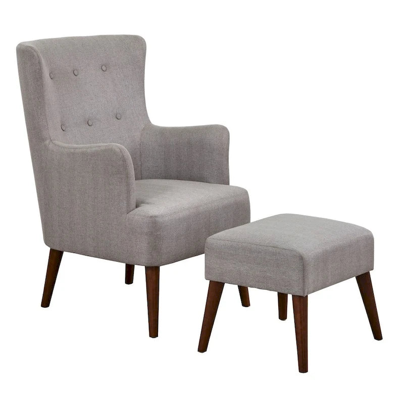 angelo:Set di Sedia e Pouf HOME Jane
