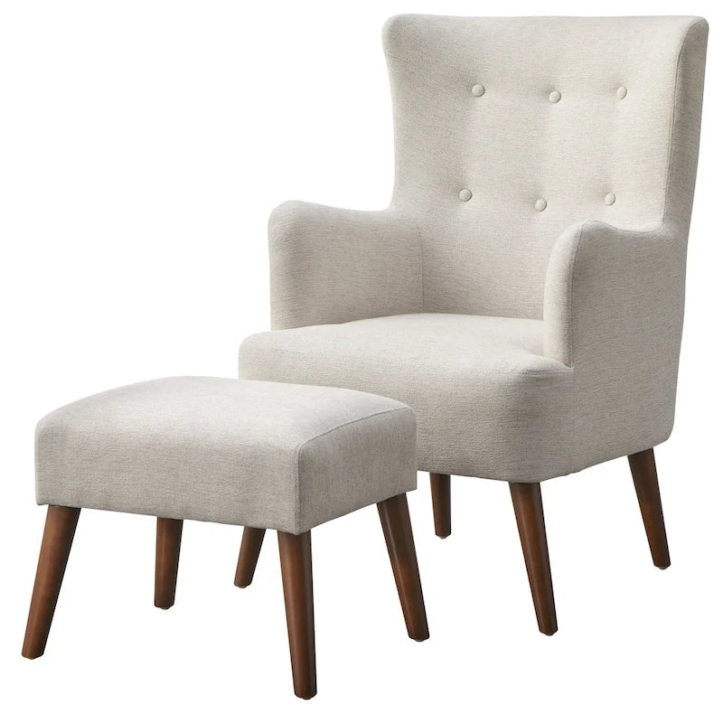 angelo:Set di Sedia e Pouf HOME Jane