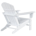 Polytrends Altura Sedia Adirondack da Esterni Ecologica per Tutte le Stagioni con Tavolino Laterale (Set da 2 Pezzi)