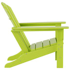 Polytrends Altura Sedia Adirondack da Esterni Ecologica per Tutte le Stagioni con Tavolino Laterale (Set da 2 Pezzi)