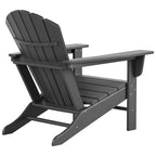 Polytrends Altura Sedia Adirondack da Esterni Ecologica per Tutte le Stagioni con Tavolino Laterale (Set da 2 Pezzi)