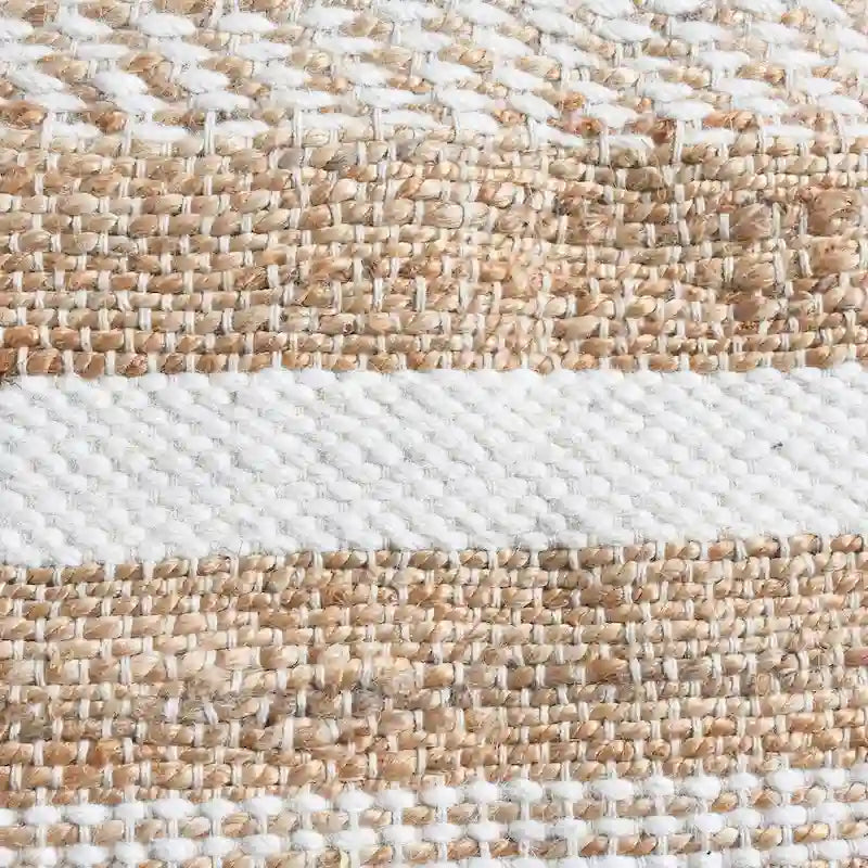 Pouf in Tessuto Bohemien Artigianale Caiman di Christopher Knight Home