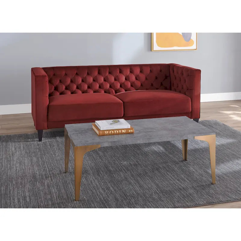 Divano con schienale Chesterfield moderno Lifestorey