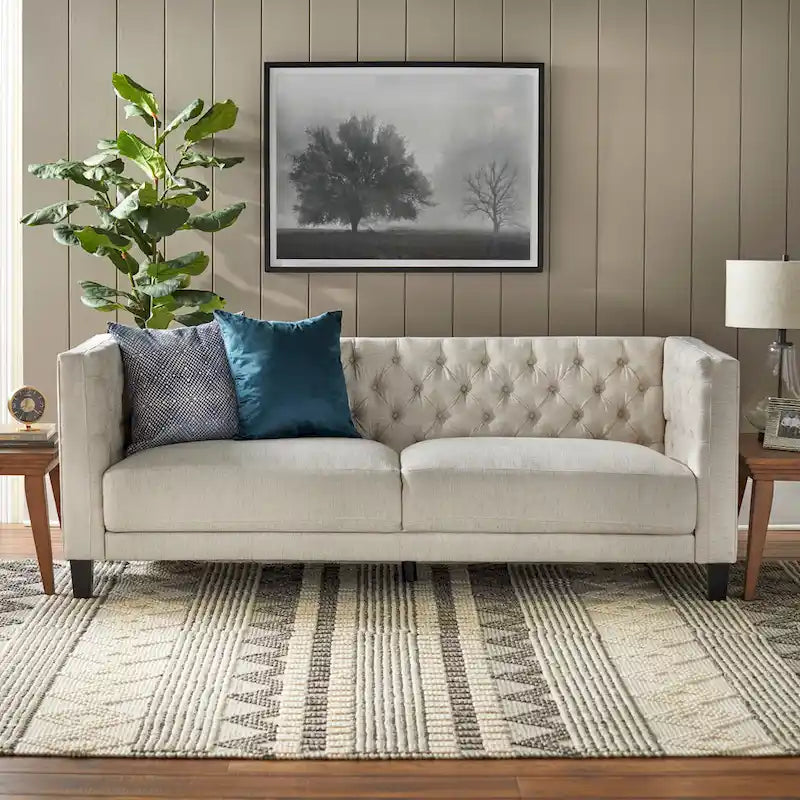 Divano con schienale Chesterfield moderno Lifestorey