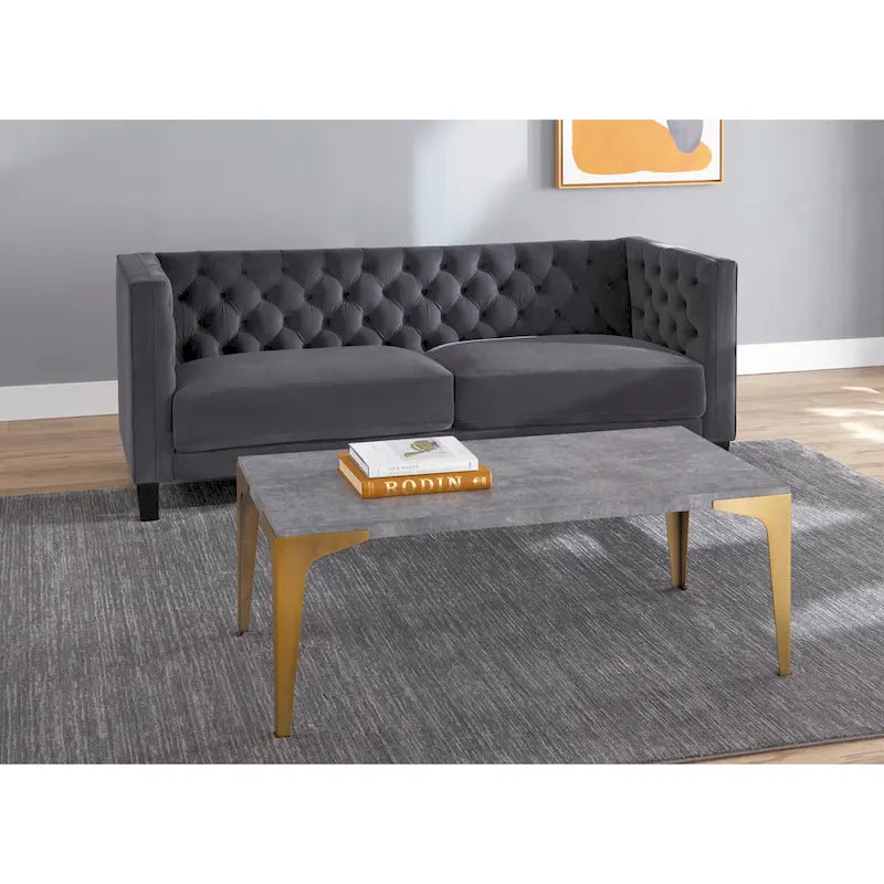 Divano con schienale Chesterfield moderno Lifestorey