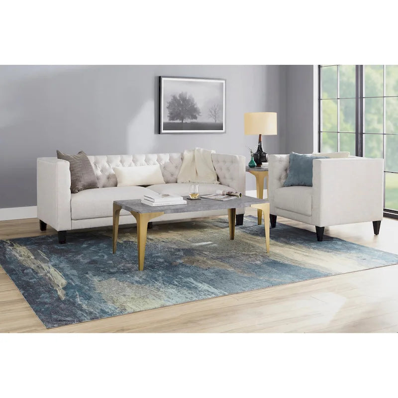 Divano con schienale Chesterfield moderno Lifestorey