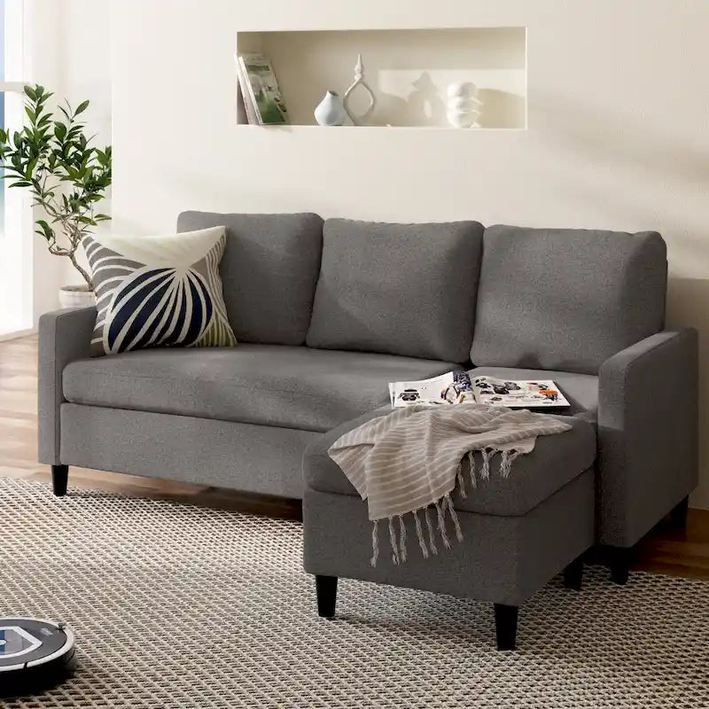 Divano sezionale convertibile Priage di ZINUS con chaise longue reversibile
