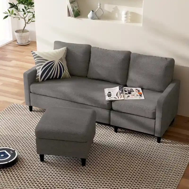 Divano sezionale convertibile Priage di ZINUS con chaise longue reversibile
