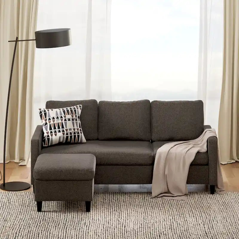 Divano sezionale convertibile Priage di ZINUS con chaise longue reversibile