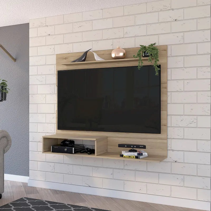 FM Furniture Cabos Mobile TV sospeso per televisori fino a 55 pollici