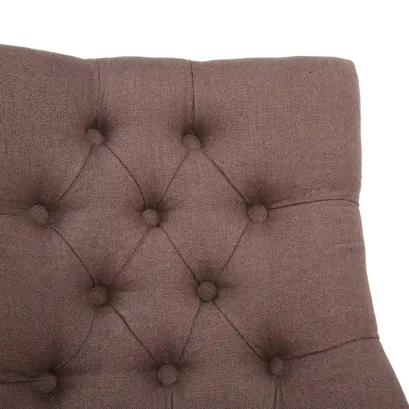 Sedia da pranzo imbottita Grandview Tufted (set da 2)
