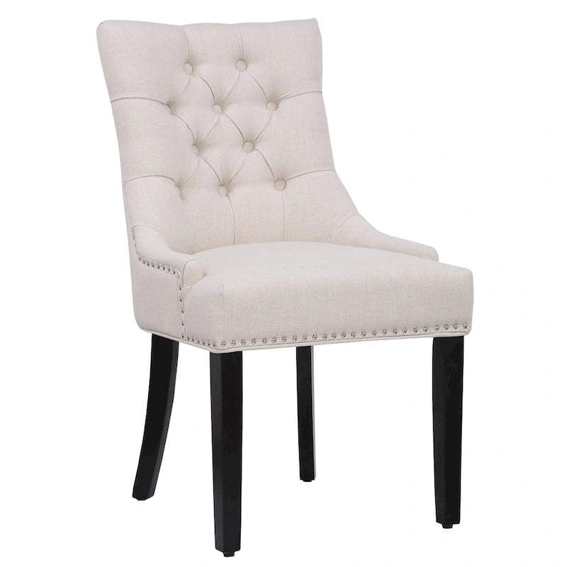 Sedia da pranzo imbottita Grandview Tufted (set da 2)