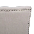 Sedia da pranzo imbottita Grandview Tufted (set da 2)