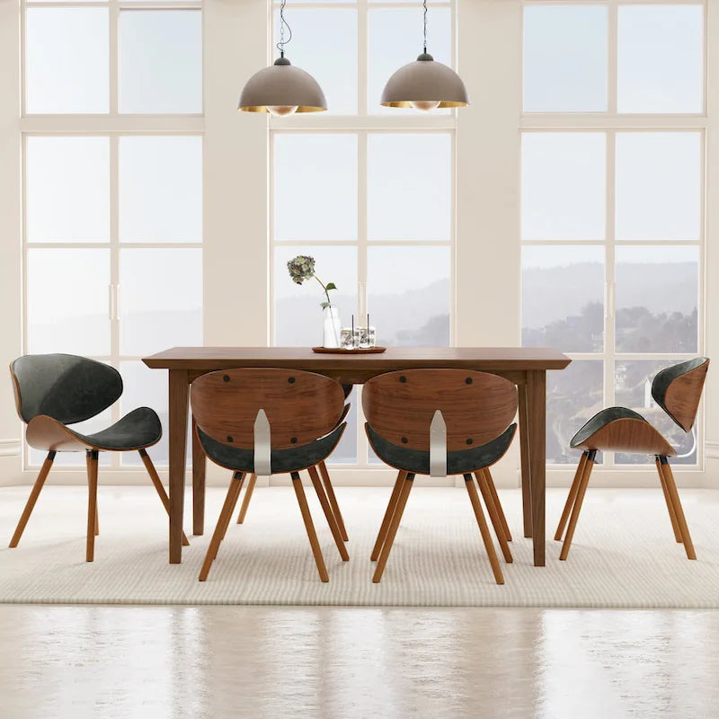 WYNDENHALL Avondale Sedia da pranzo moderna di metà secolo