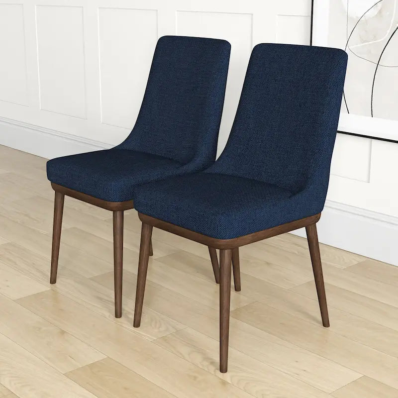 Sedie da pranzo Belladonna Mid-Century Modern (Set di 2)