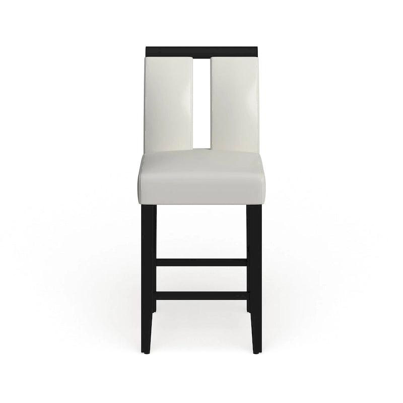 Sedia alta da bancone moderna imbottita Strick & Bolton Lange (Set di 2)