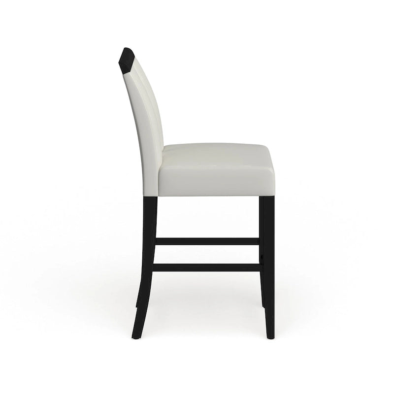 Sedia alta da bancone moderna imbottita Strick & Bolton Lange (Set di 2)
