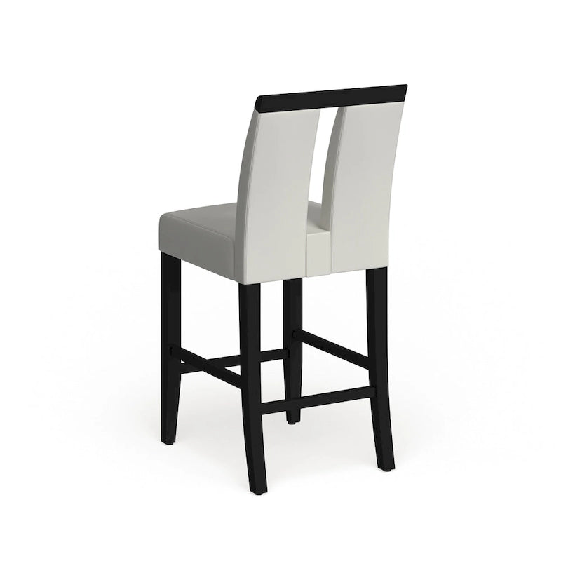 Sedia alta da bancone moderna imbottita Strick & Bolton Lange (Set di 2)