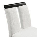 Sedia alta da bancone moderna imbottita Strick & Bolton Lange (Set di 2)