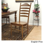 Sedia con schienale a pioli Quince di Copper Grove