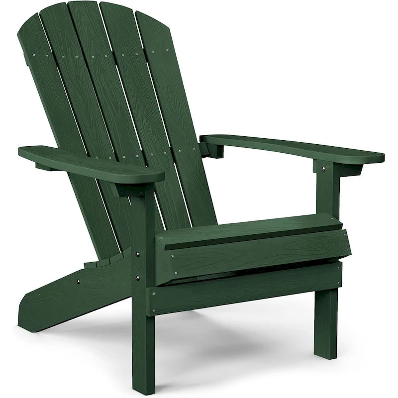 WINSOON Sedia Adirondack in plastica HIPS per esterni per tutte le stagioni