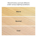 Tavolino rettangolare moderno Plank and Beam - 40 x 20