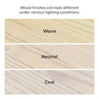 Tavolino rettangolare moderno Plank and Beam - 40 x 20