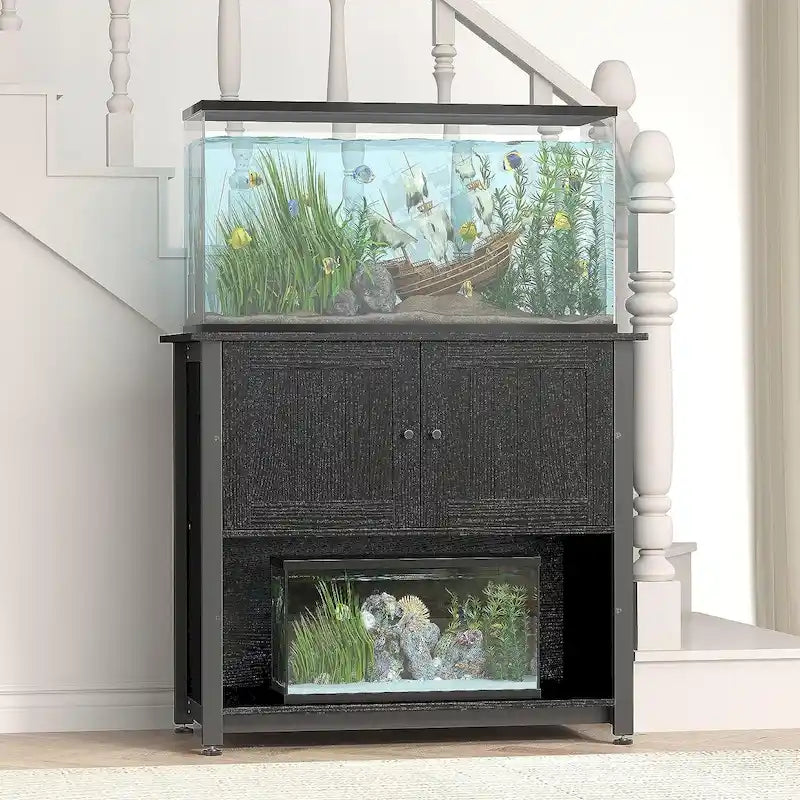 Supporto per acquario da 150-190 litri con armadietto