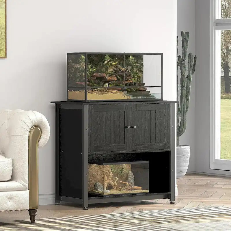 Supporto per acquario da 150-190 litri con armadietto