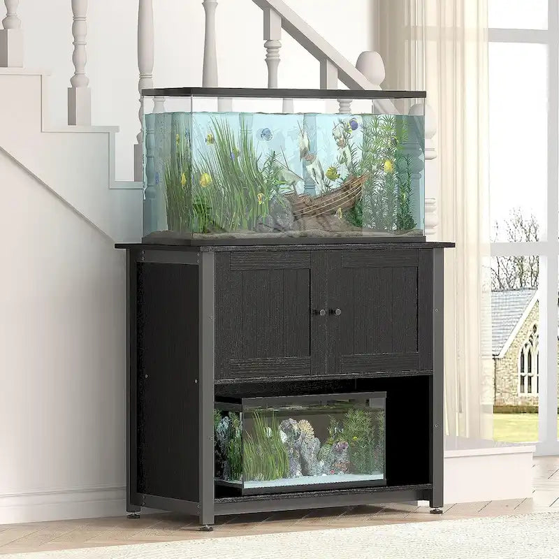 Supporto per acquario da 150-190 litri con armadietto