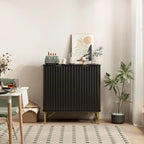 Clihome Credenza d'Appoggio Moderna in MDF a 2 Ante