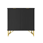 Clihome Credenza d'Appoggio Moderna in MDF a 2 Ante