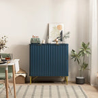 Clihome Credenza d'Appoggio Moderna in MDF a 2 Ante